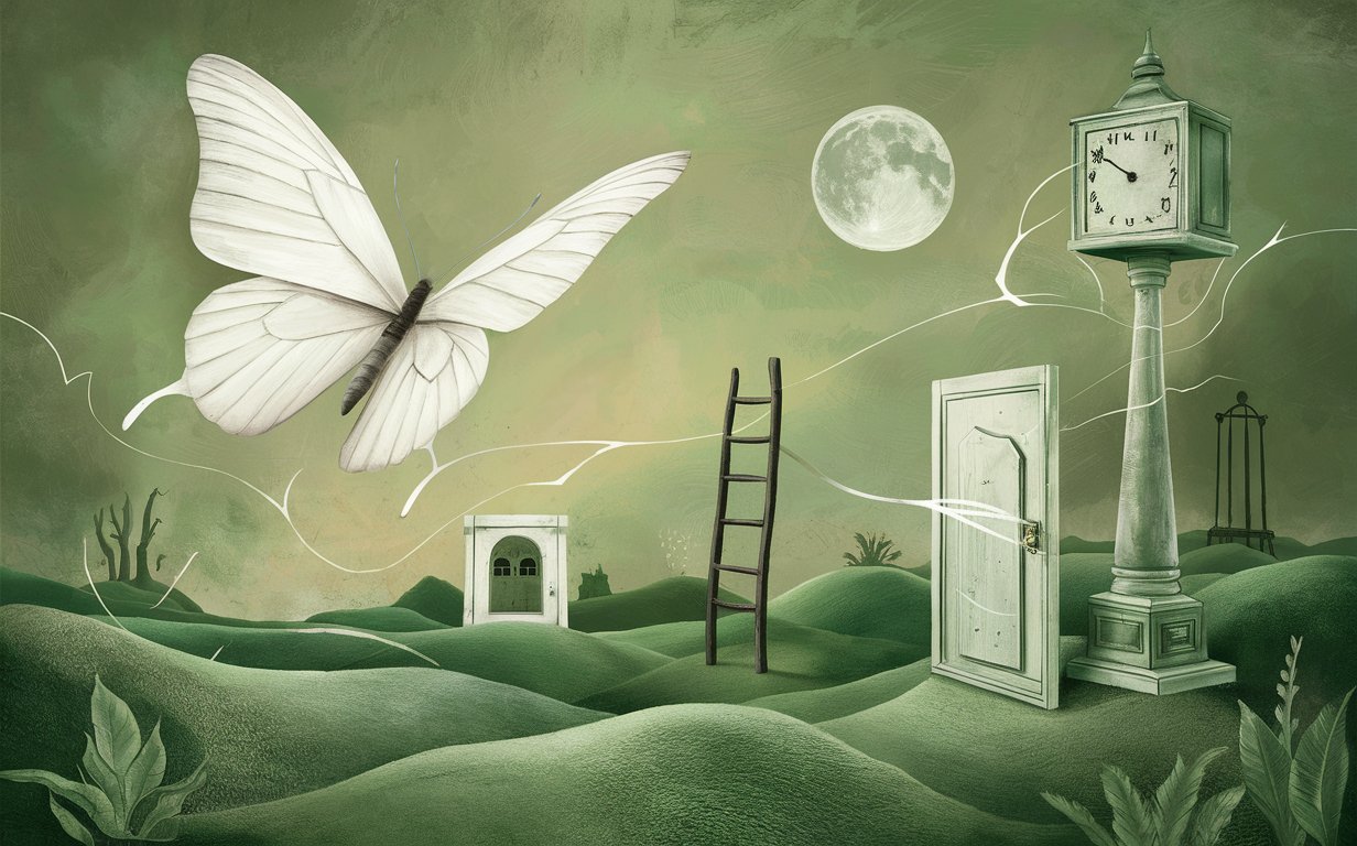 Psychological Insights into Dreams and their Symbols with White Butterfly