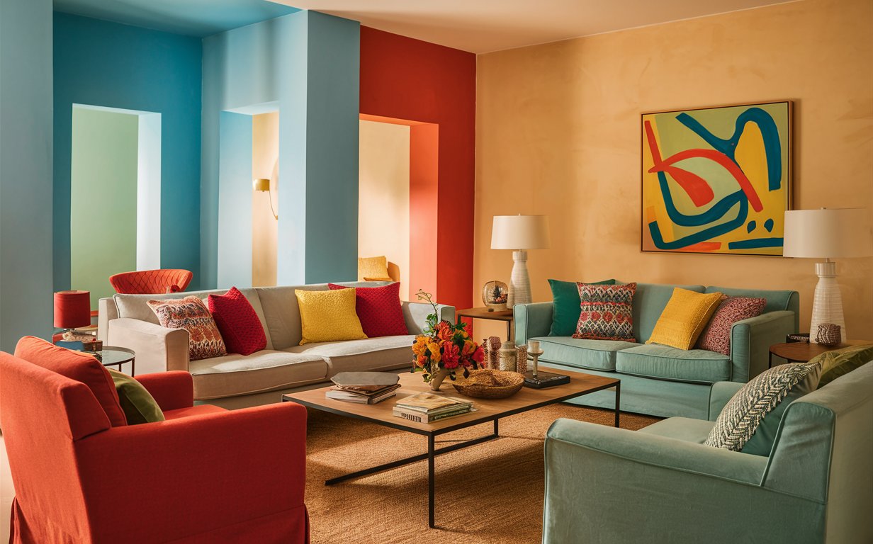 Color in Interior Design and Desired Moods