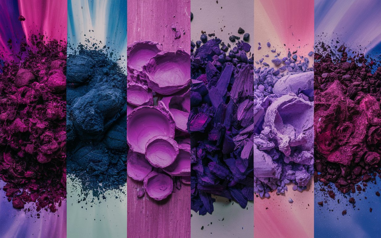 Purple Color Pigments