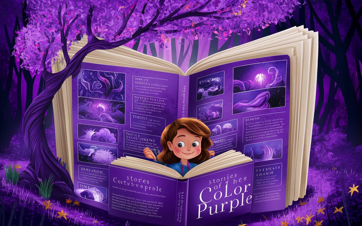 Stories of the Purple color