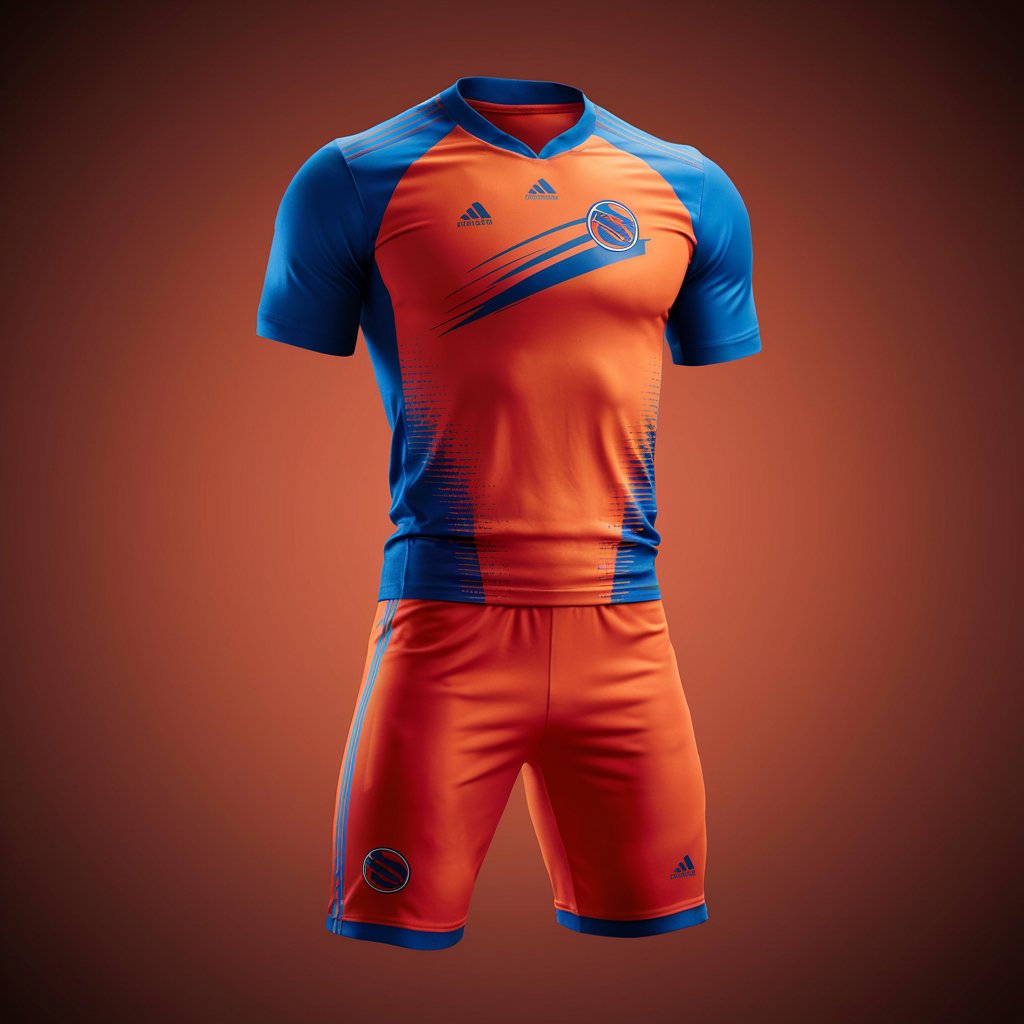 Use of Orange and Blue in Sports Team Uniforms or Logos